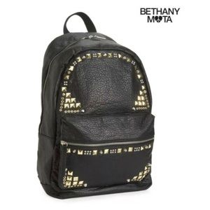 Bethany Mota Faux Leather Backpack